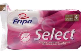 Fripa Select Toilettenpapier 4 lagig 48 Rollen